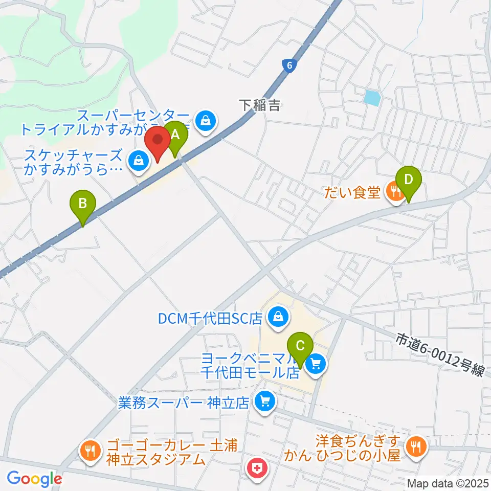 Mind-Neo周辺のカフェ一覧地図
