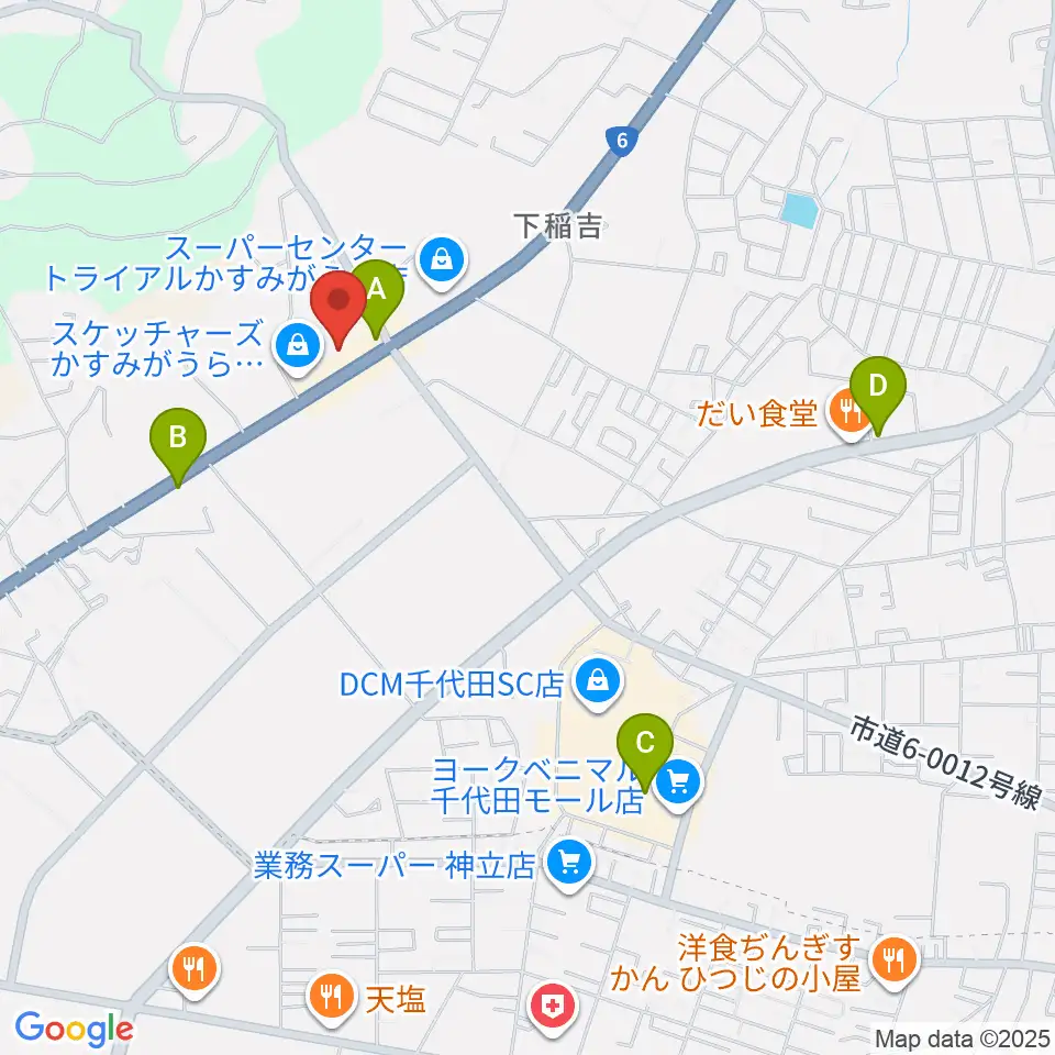 Mind-Neo周辺のカフェ一覧地図