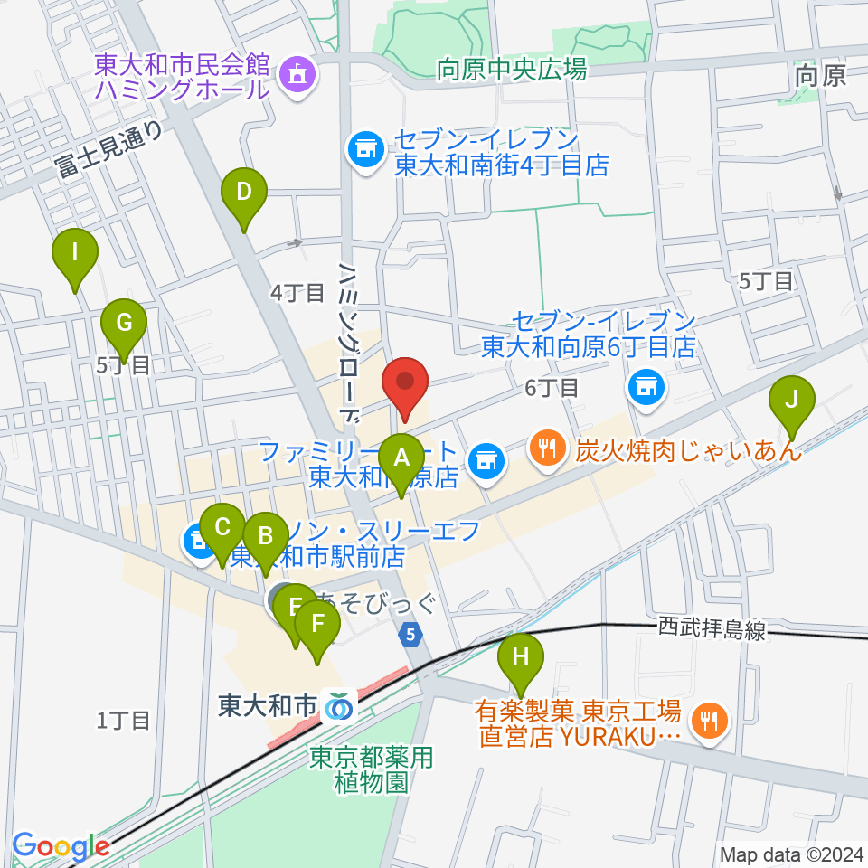 Cafebar COO周辺のカフェ一覧地図