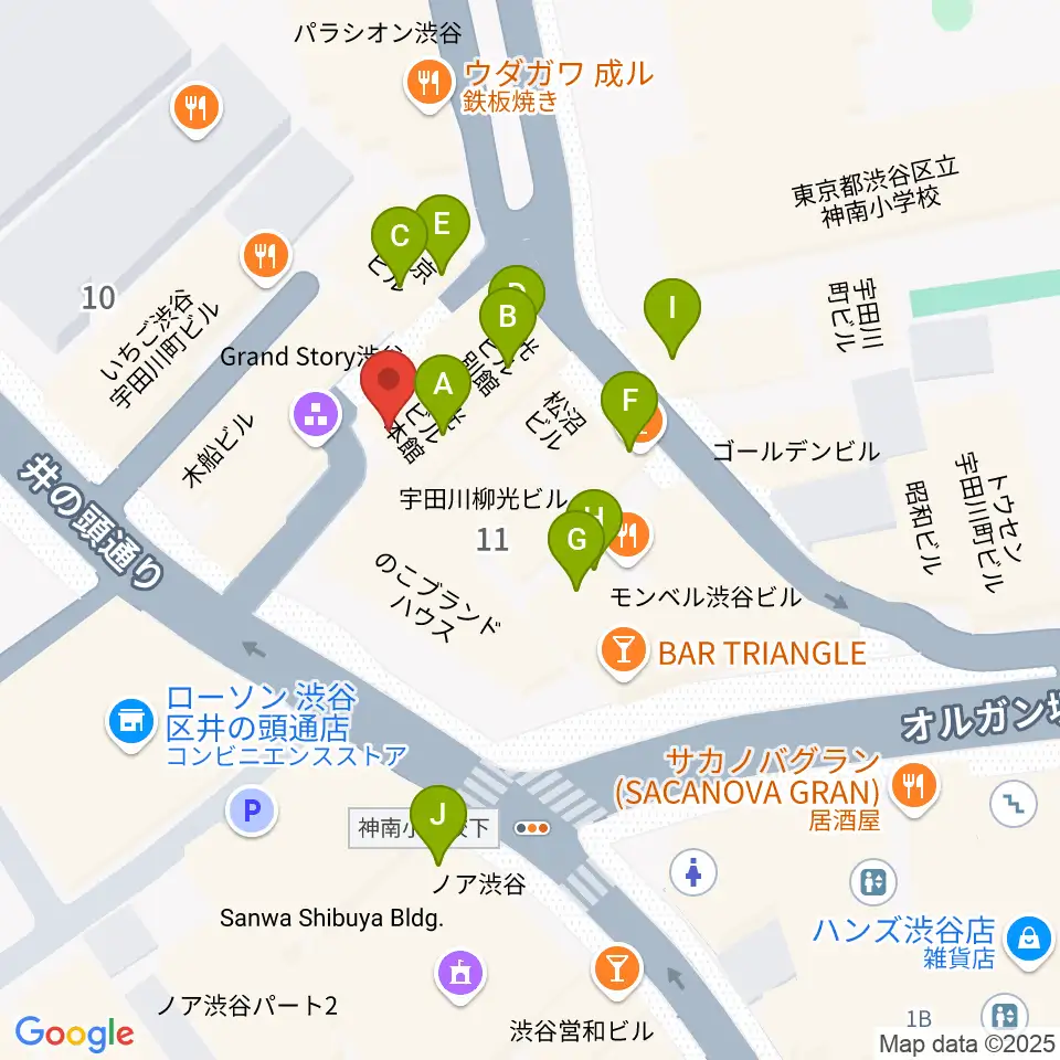 喫茶SMiLE周辺のカフェ一覧地図