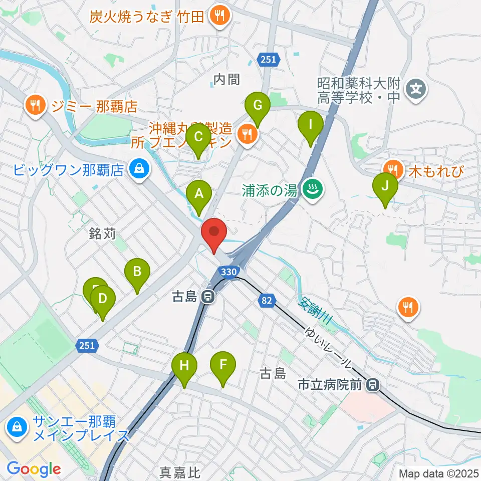 STUDIO LiVS(スタジオ リヴス)周辺のカフェ一覧地図