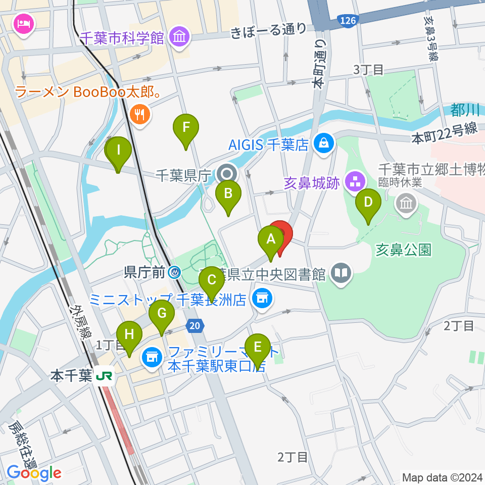 れすとらん邪夢周辺のカフェ一覧地図