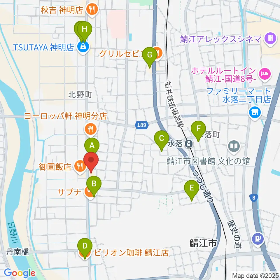 moduul モジュール周辺のカフェ一覧地図
