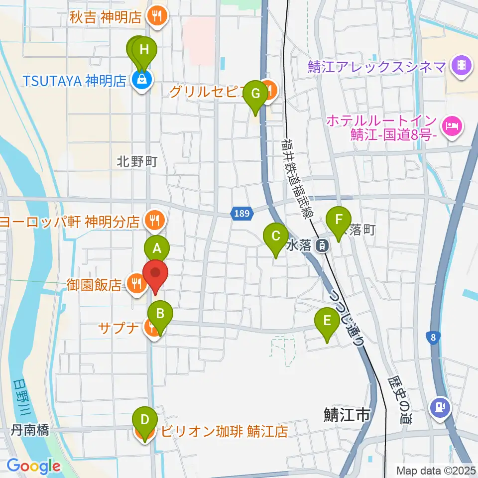 moduul モジュール周辺のカフェ一覧地図