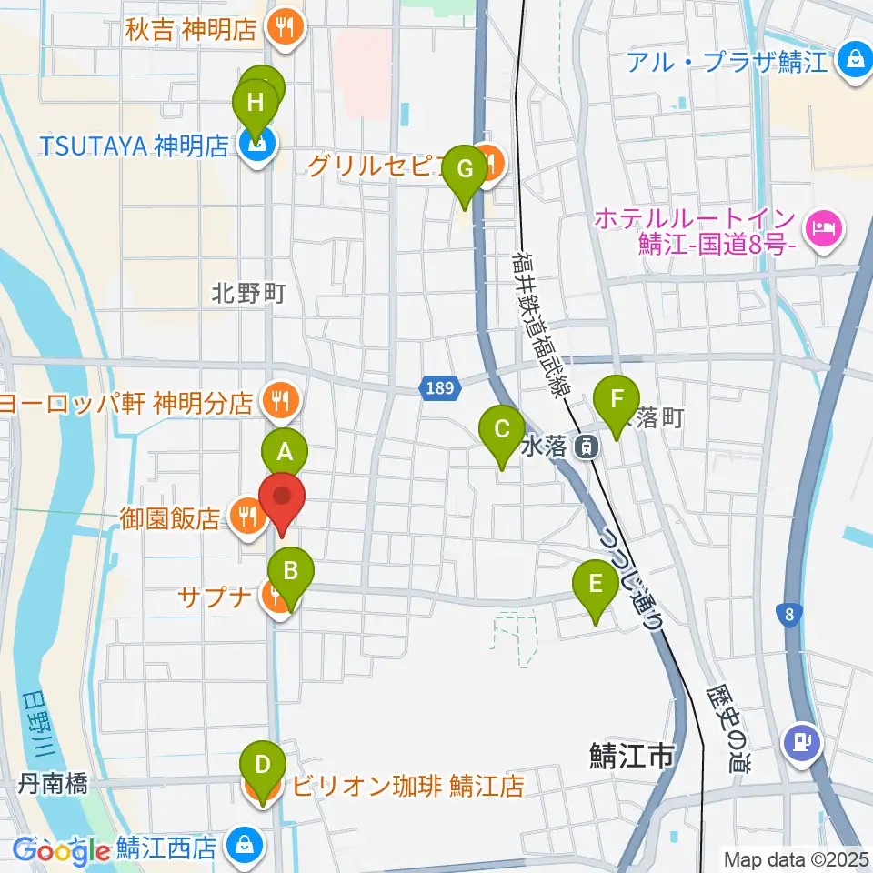moduul モジュール周辺のカフェ一覧地図