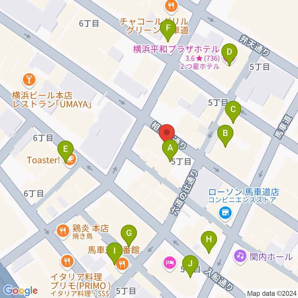 上町63周辺のカフェ一覧地図