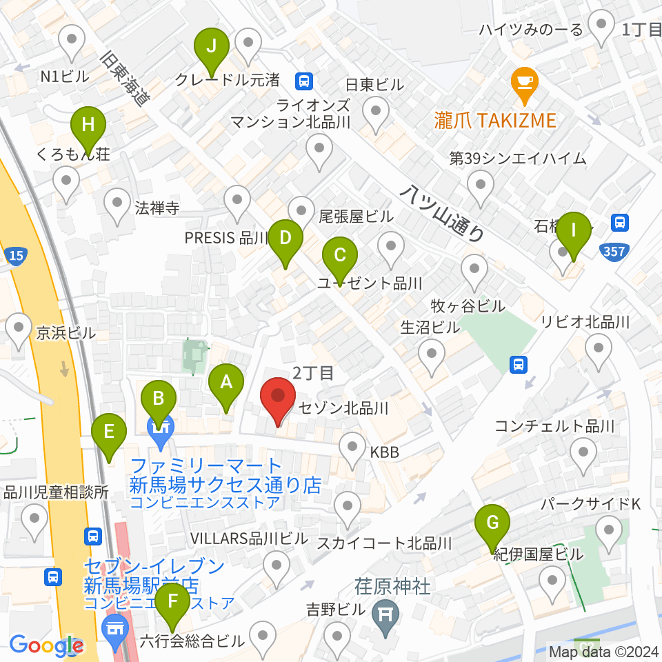 LIVE&BAR ARCO周辺のカフェ一覧地図