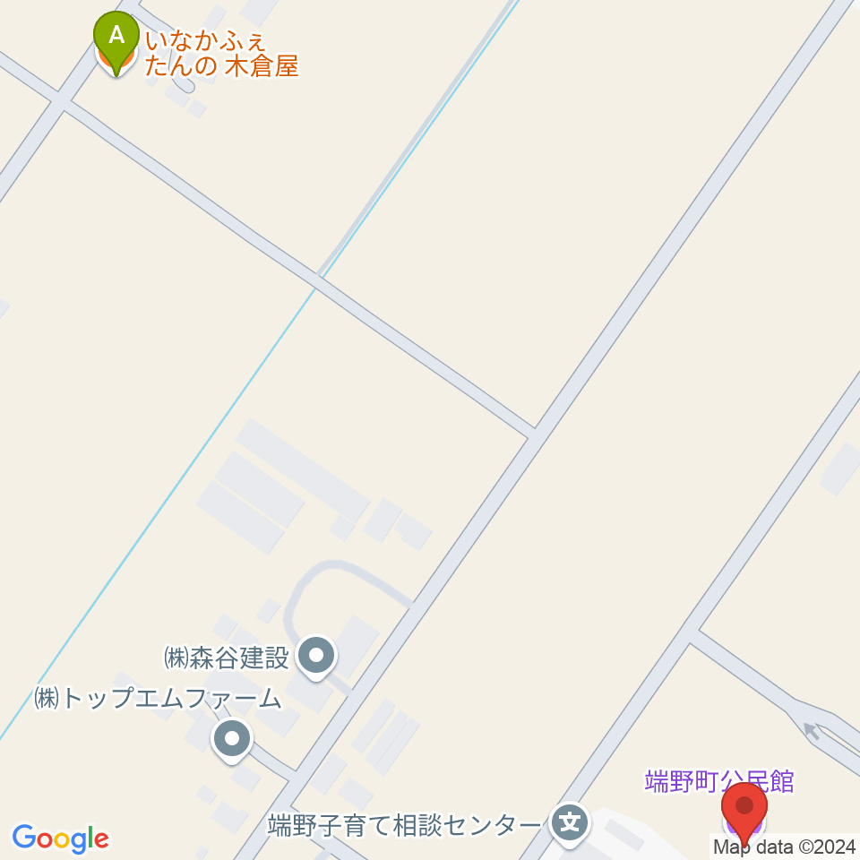 端野町公民館周辺のカフェ一覧地図