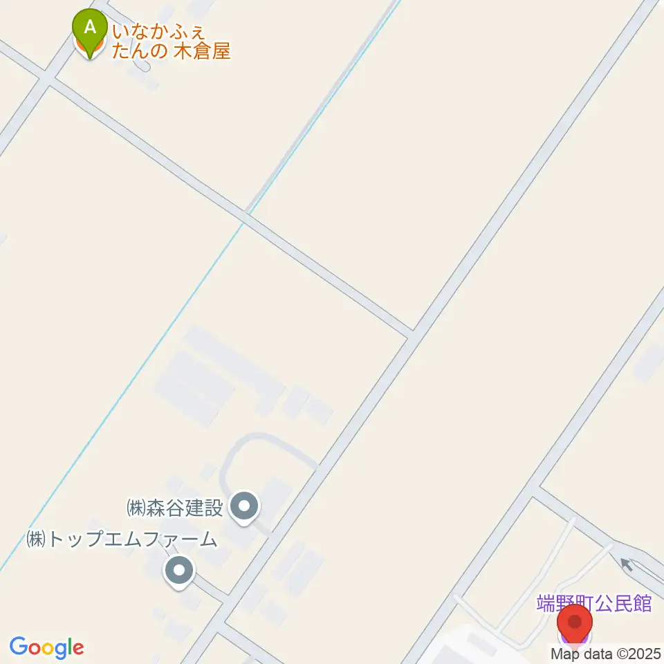 端野町公民館周辺のカフェ一覧地図