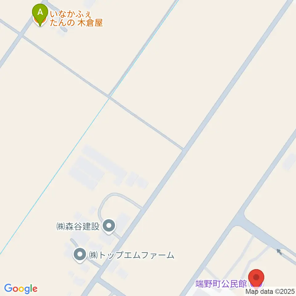 端野町公民館周辺のカフェ一覧地図