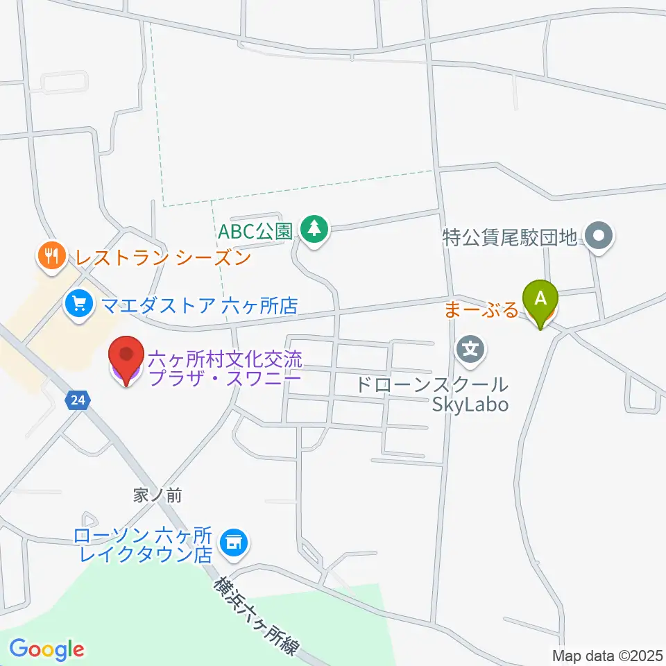 スワニー 六ヶ所村文化交流プラザ周辺のカフェ一覧地図