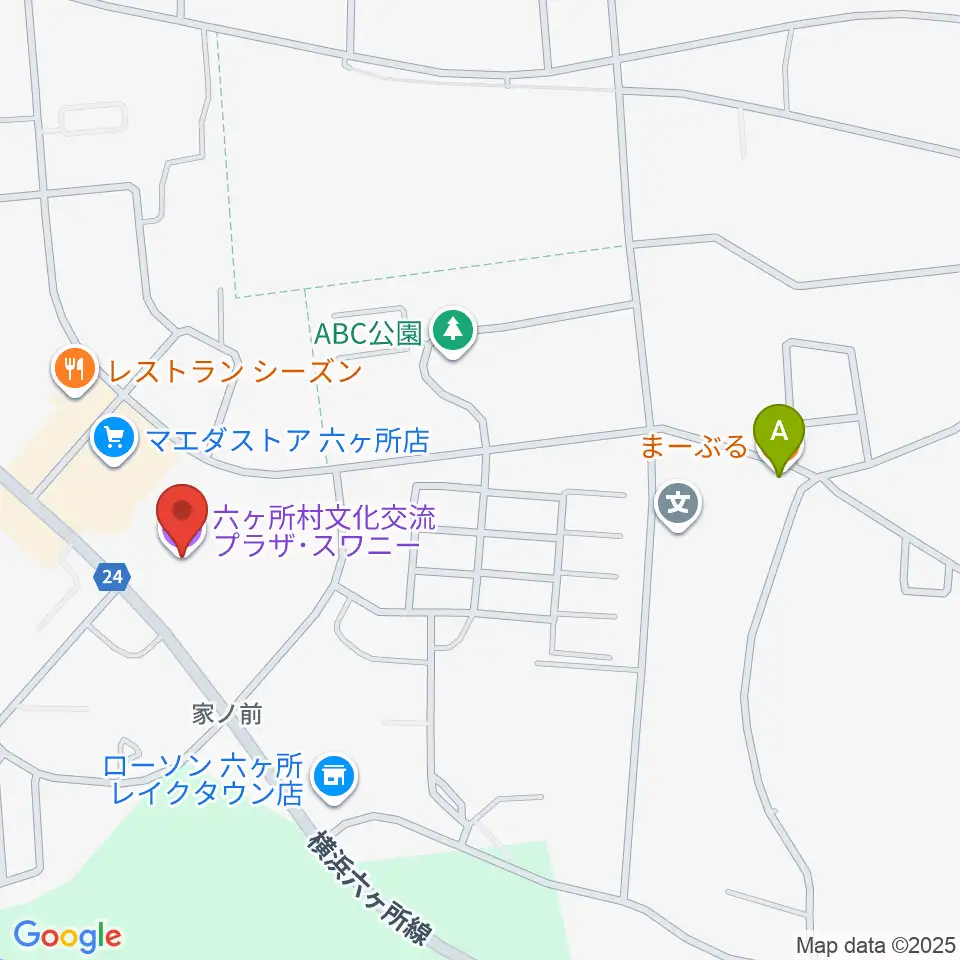 スワニー 六ヶ所村文化交流プラザ周辺のカフェ一覧地図