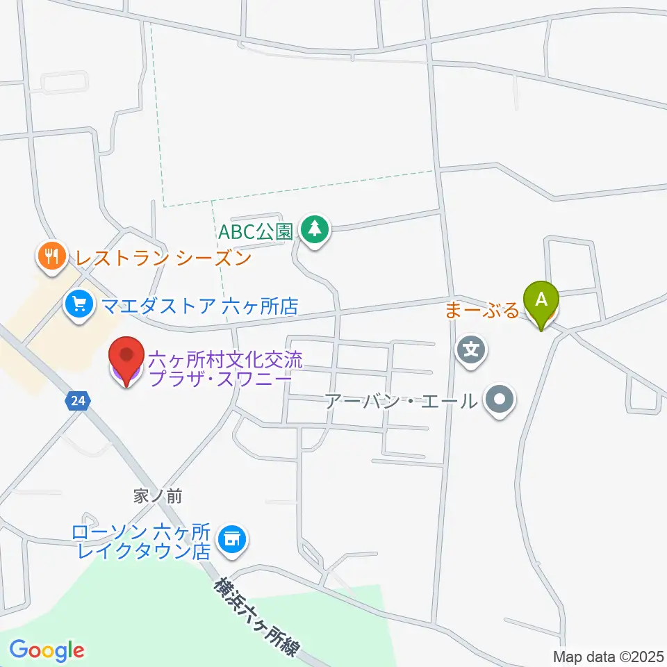 スワニー 六ヶ所村文化交流プラザ周辺のカフェ一覧地図