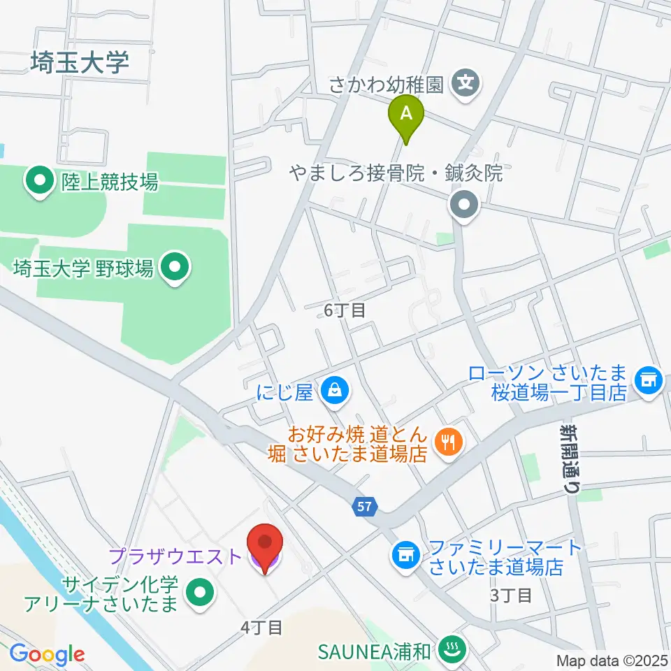 プラザウエスト周辺のカフェ一覧地図