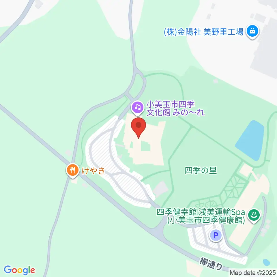 小美玉市四季文化館みの～れ周辺のカフェ一覧地図