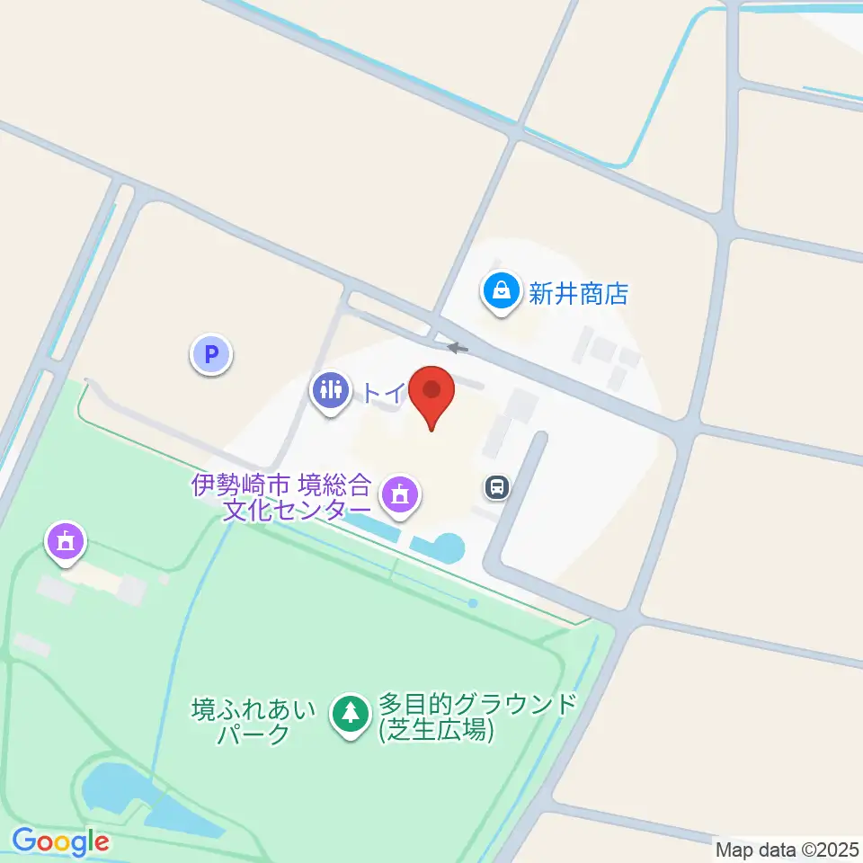 人材派遣ワイズコーポレーション境総合文化センター周辺のカフェ一覧地図