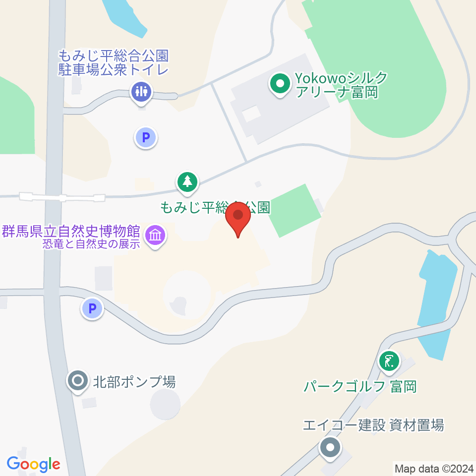 富岡市かぶら文化ホール周辺のカフェ一覧地図