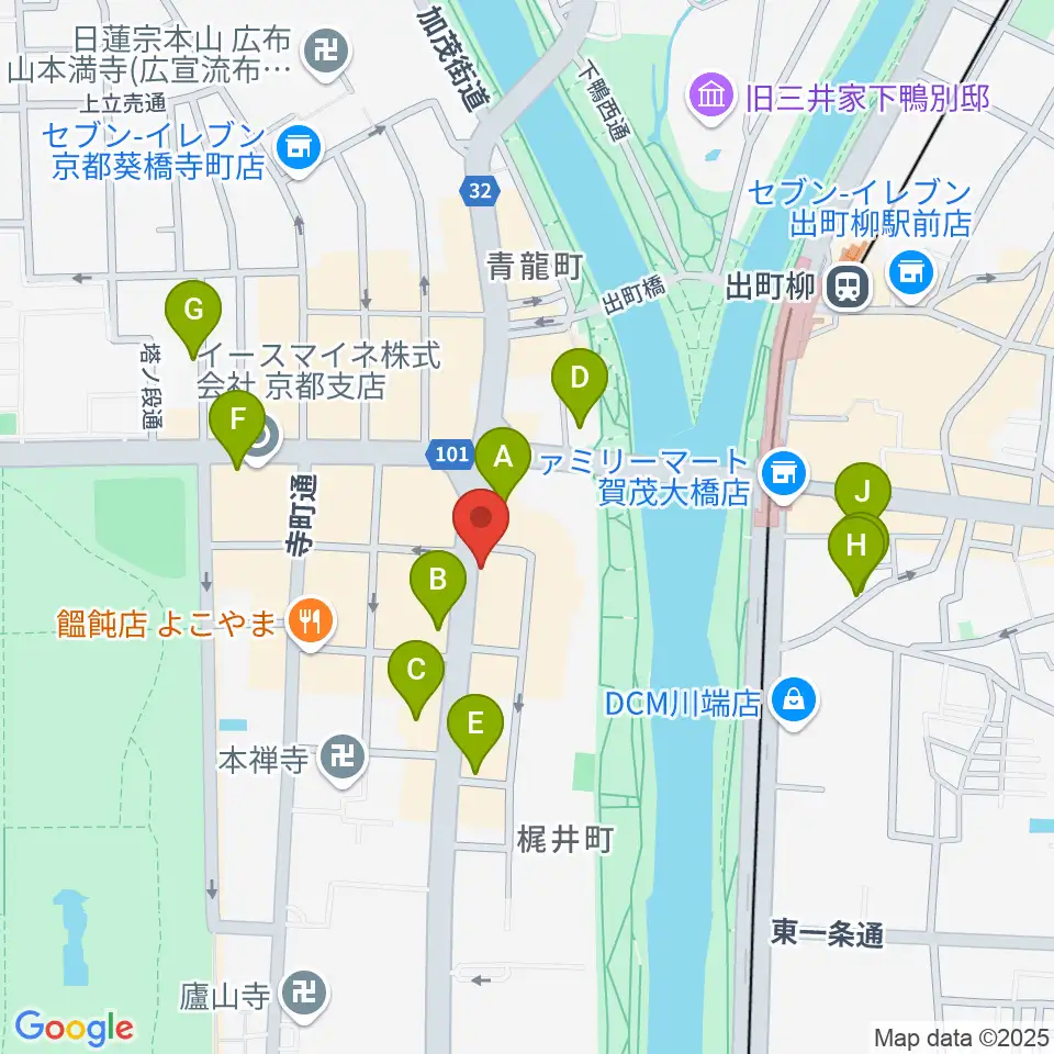 ソクラテス&スー周辺のホテル一覧地図