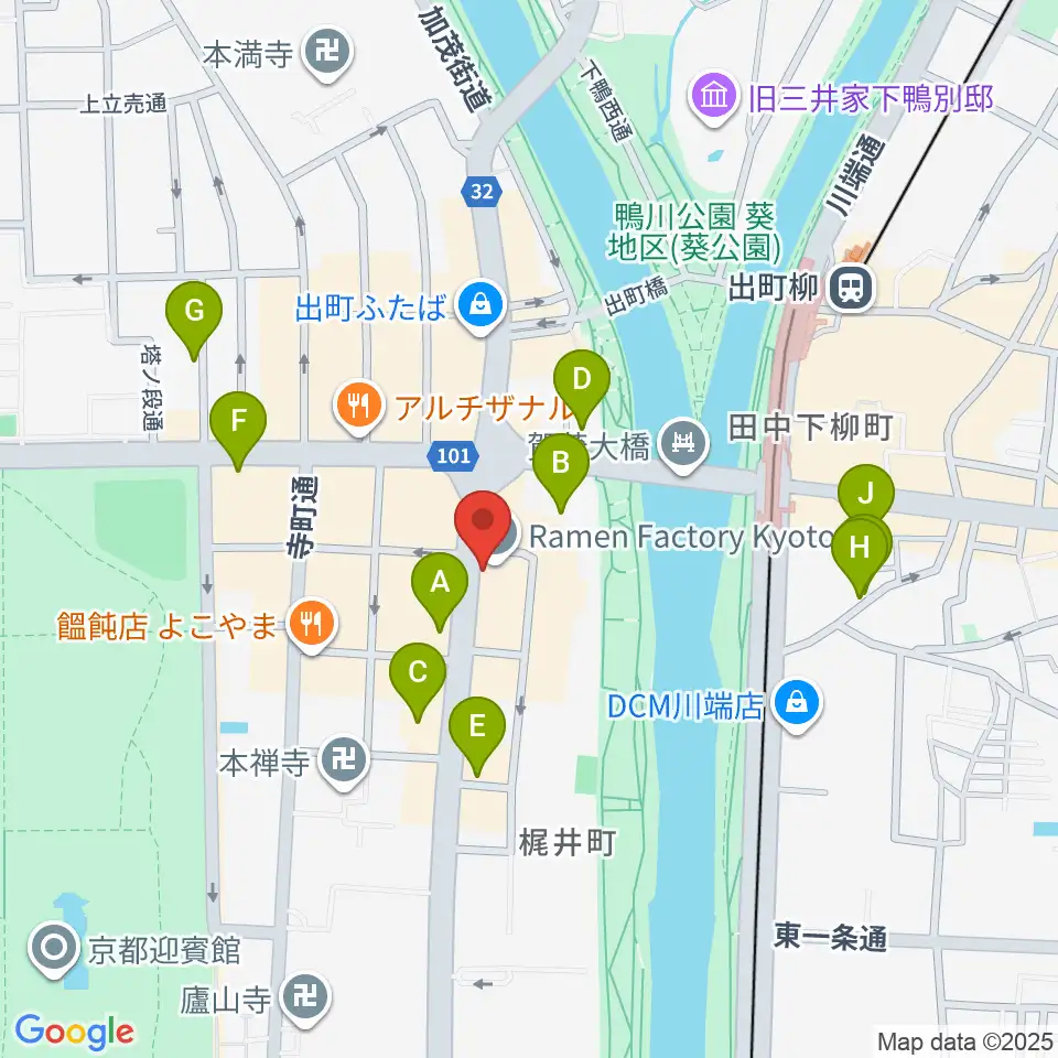 ソクラテス&スー周辺のホテル一覧地図