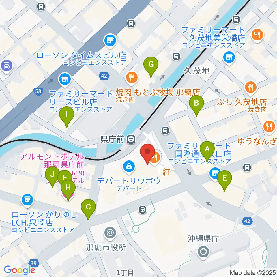 パレット市民劇場周辺のホテル一覧地図