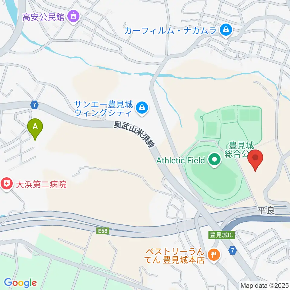 豊見城市立中央公民館周辺のホテル一覧地図