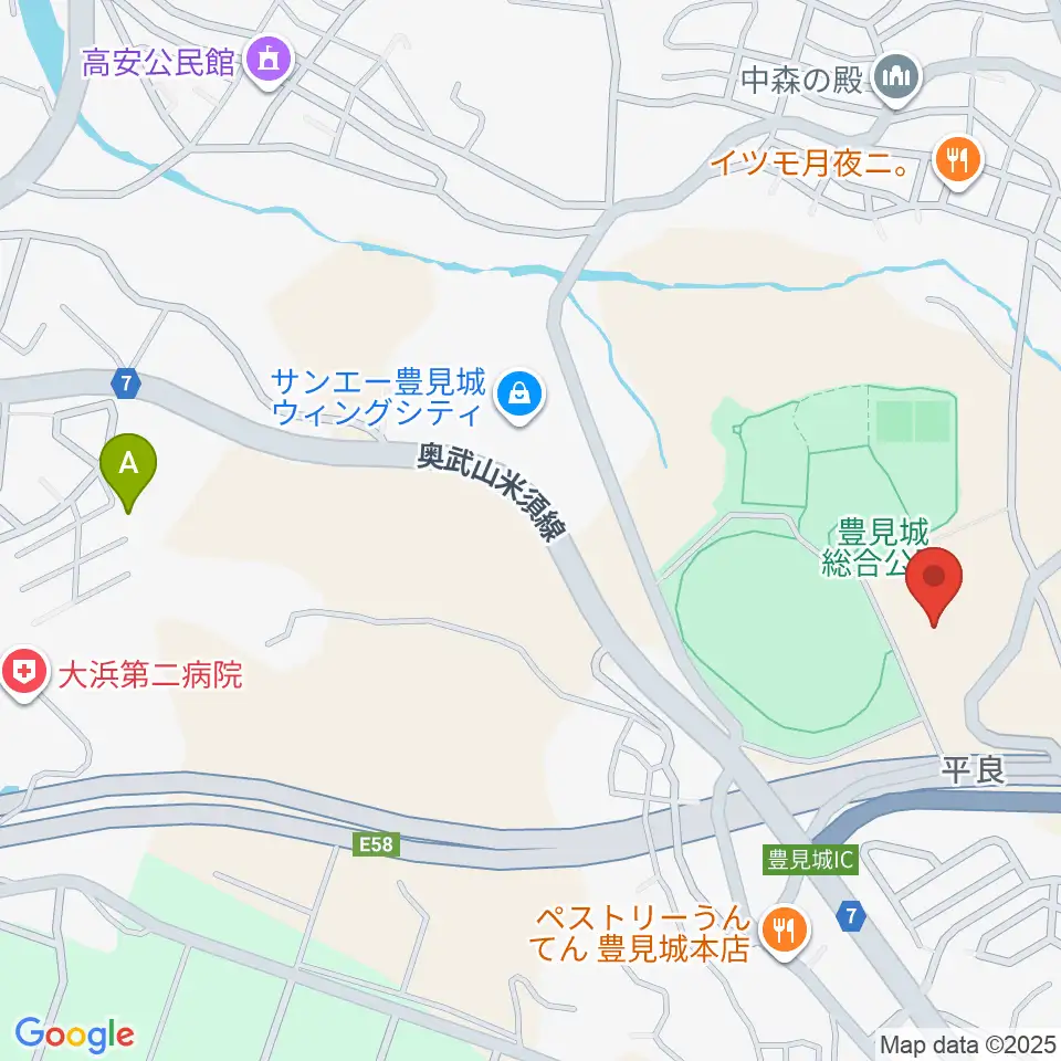 豊見城市立中央公民館周辺のホテル一覧地図