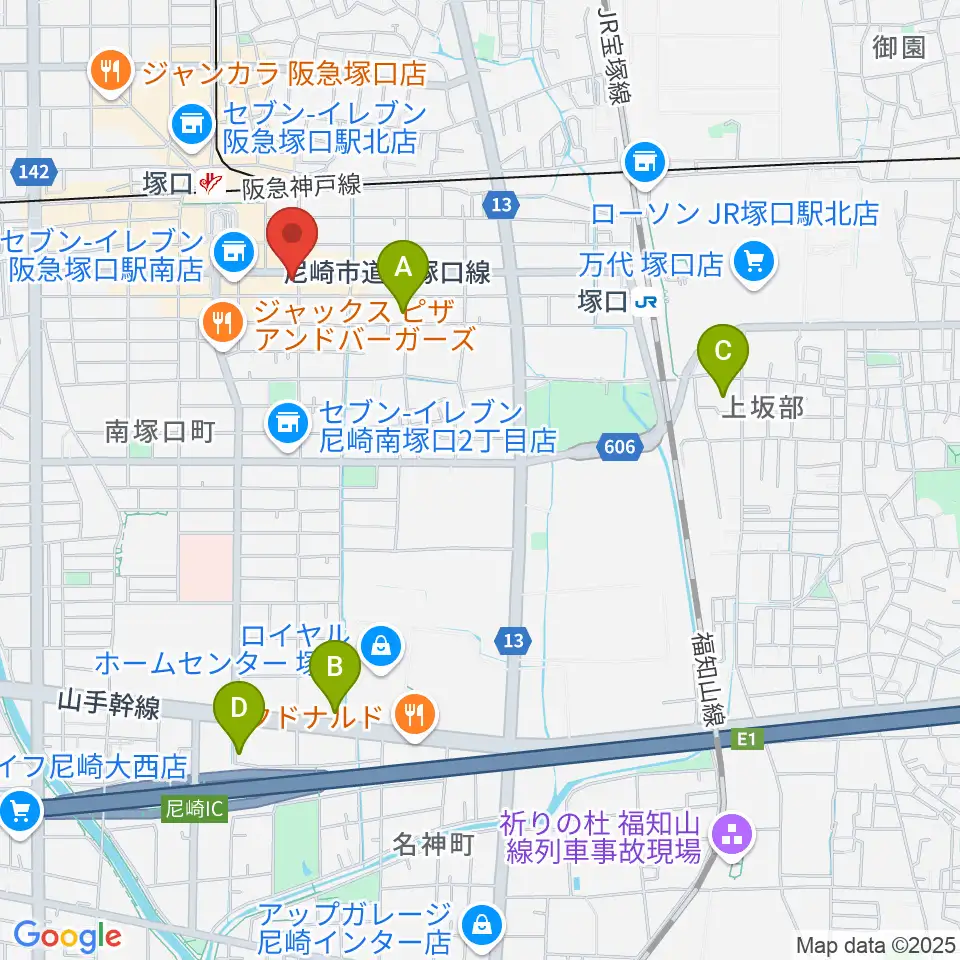 松田楽器ピアノギャラリー周辺のホテル一覧地図