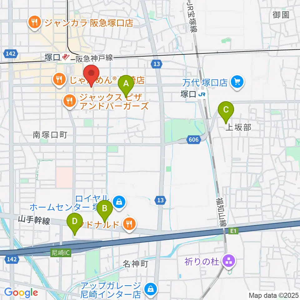 松田楽器ピアノギャラリー周辺のホテル一覧地図