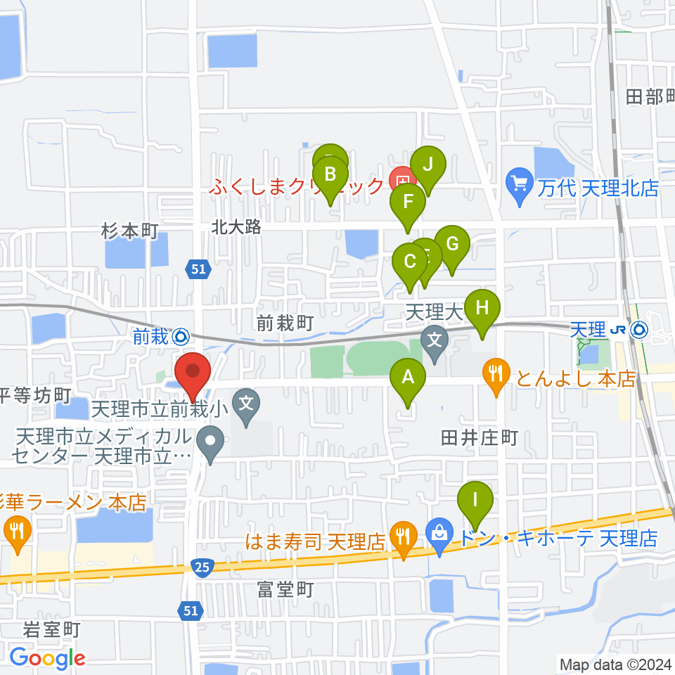 コウキ商事株式会社周辺のホテル一覧地図