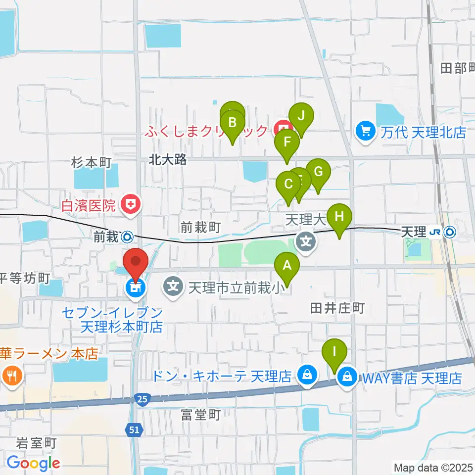 コウキ商事株式会社周辺のホテル一覧地図