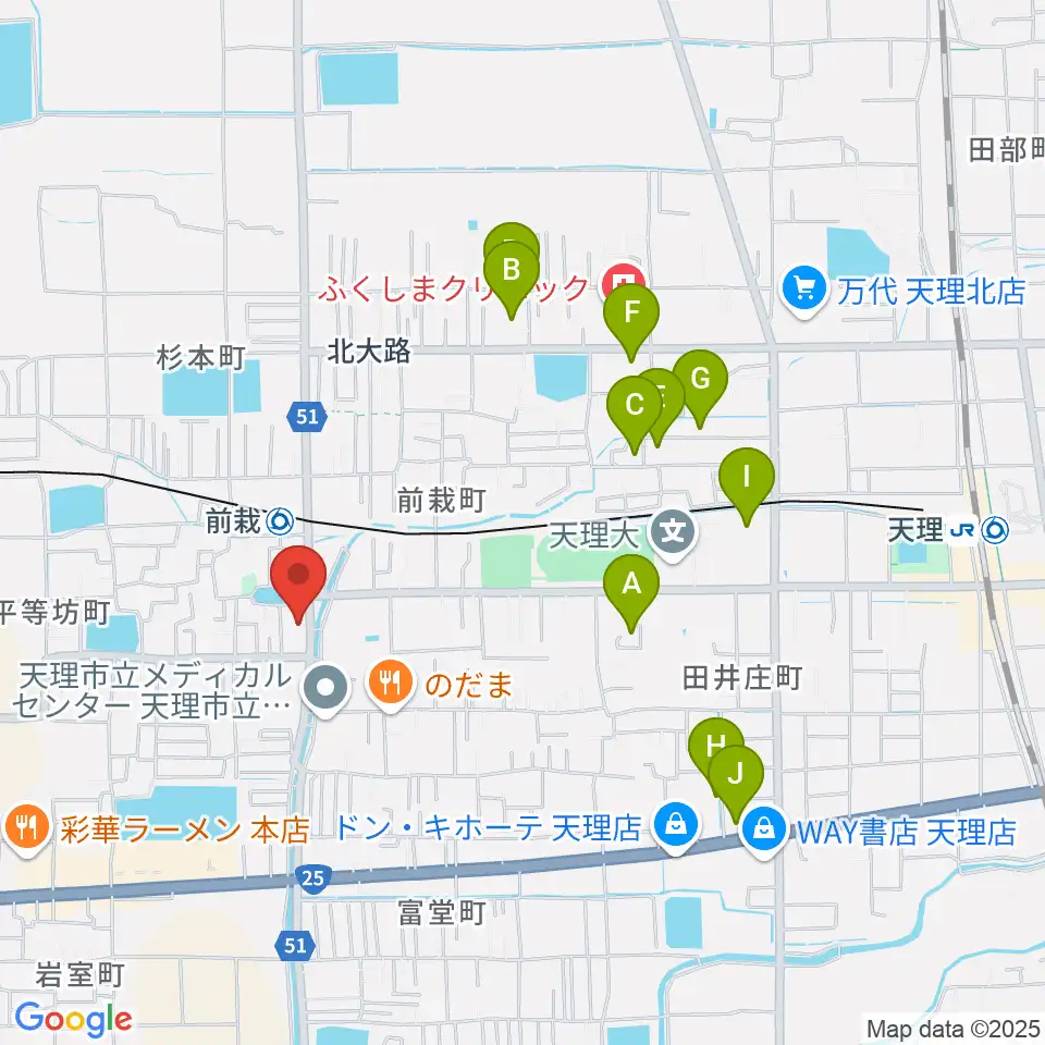 コウキ商事株式会社周辺のホテル一覧地図