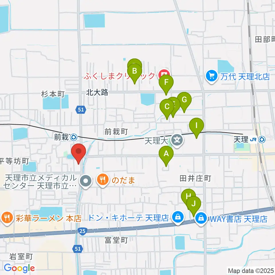 コウキ商事株式会社周辺のホテル一覧地図