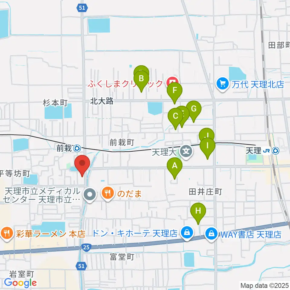 コウキ商事株式会社周辺のホテル一覧地図