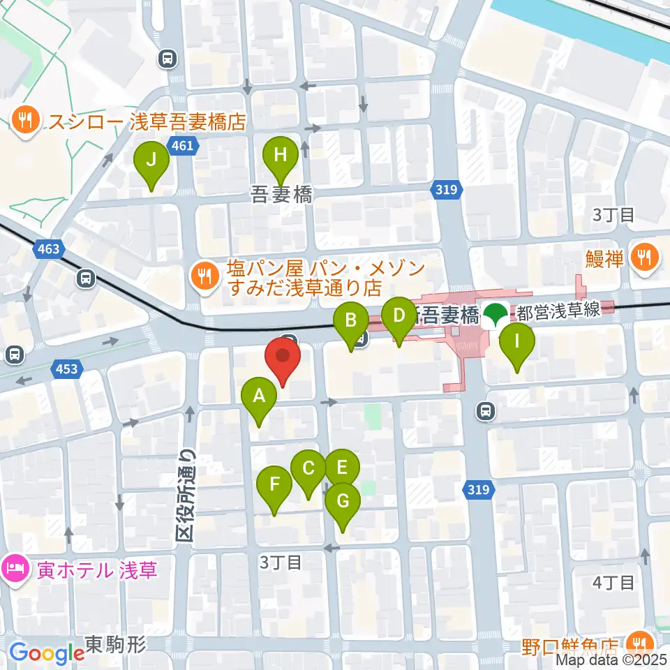 音楽の森アスパイア周辺のホテル一覧地図