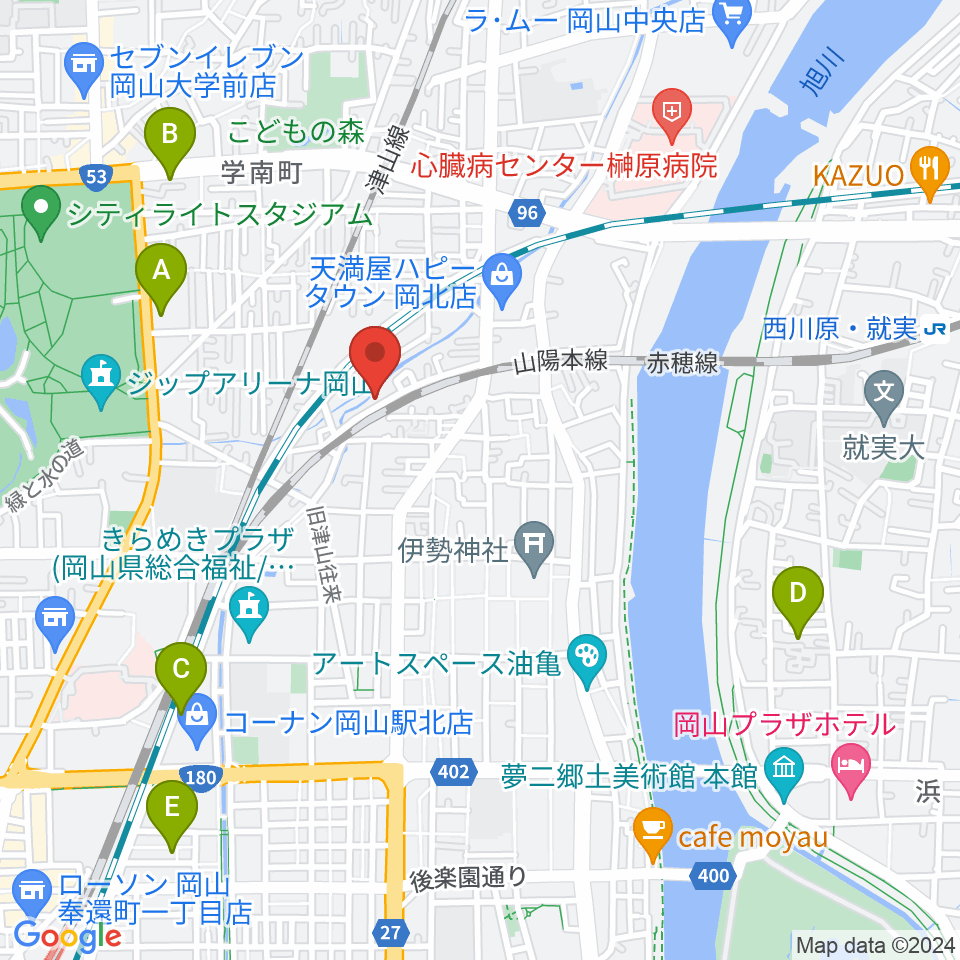 STUDIO S-FORCE周辺のホテル一覧地図