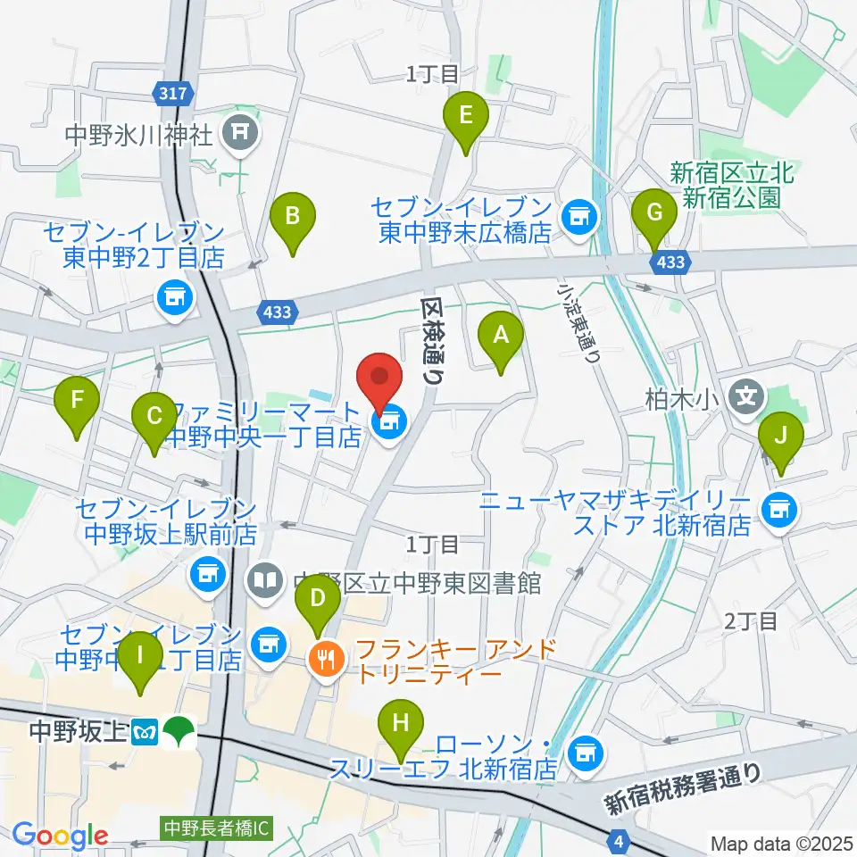 IPC VOICE STUDIO周辺のホテル一覧地図