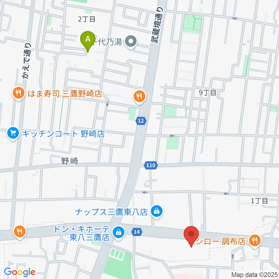 パルナスタジオ（Parna Studio）周辺のホテル一覧地図