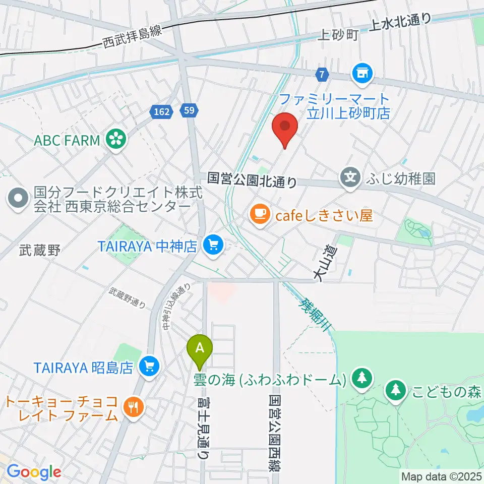 ピアノメンテナンスサービス周辺のホテル一覧地図