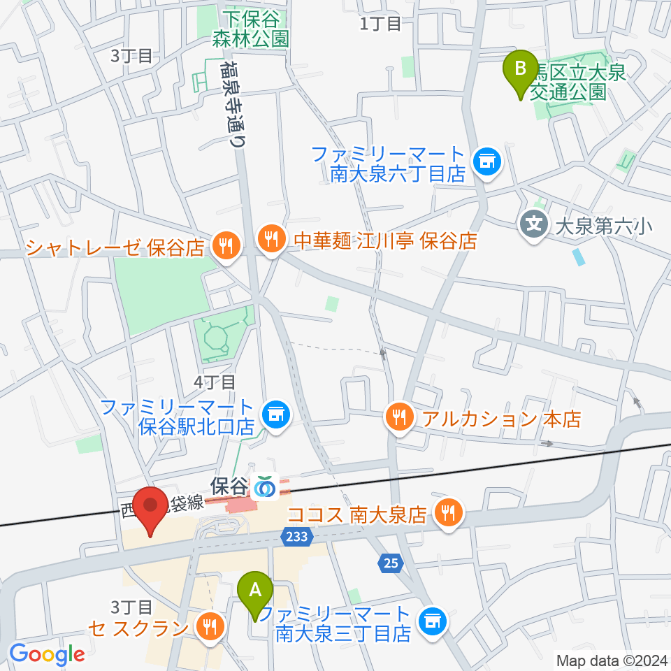 サウンドオフィス・コア周辺のホテル一覧地図