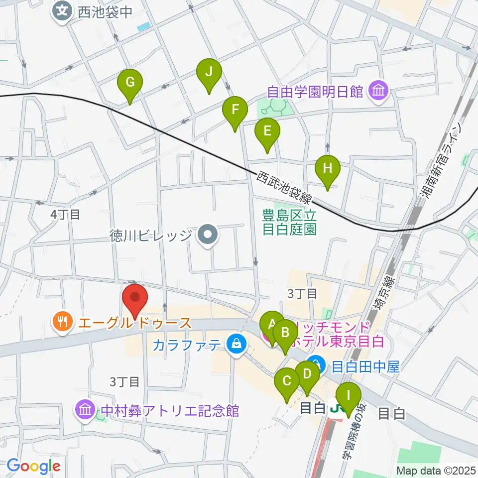 フルートパーク タニテック周辺のホテル一覧地図