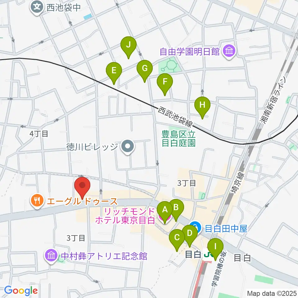フルートパーク タニテック周辺のホテル一覧地図