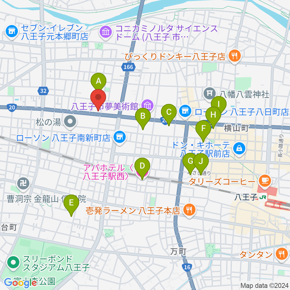 中之島流大正琴・大正琴広場周辺のホテル一覧地図