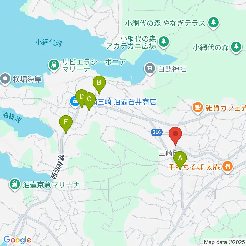 ぴよよ楽器周辺のホテル一覧地図