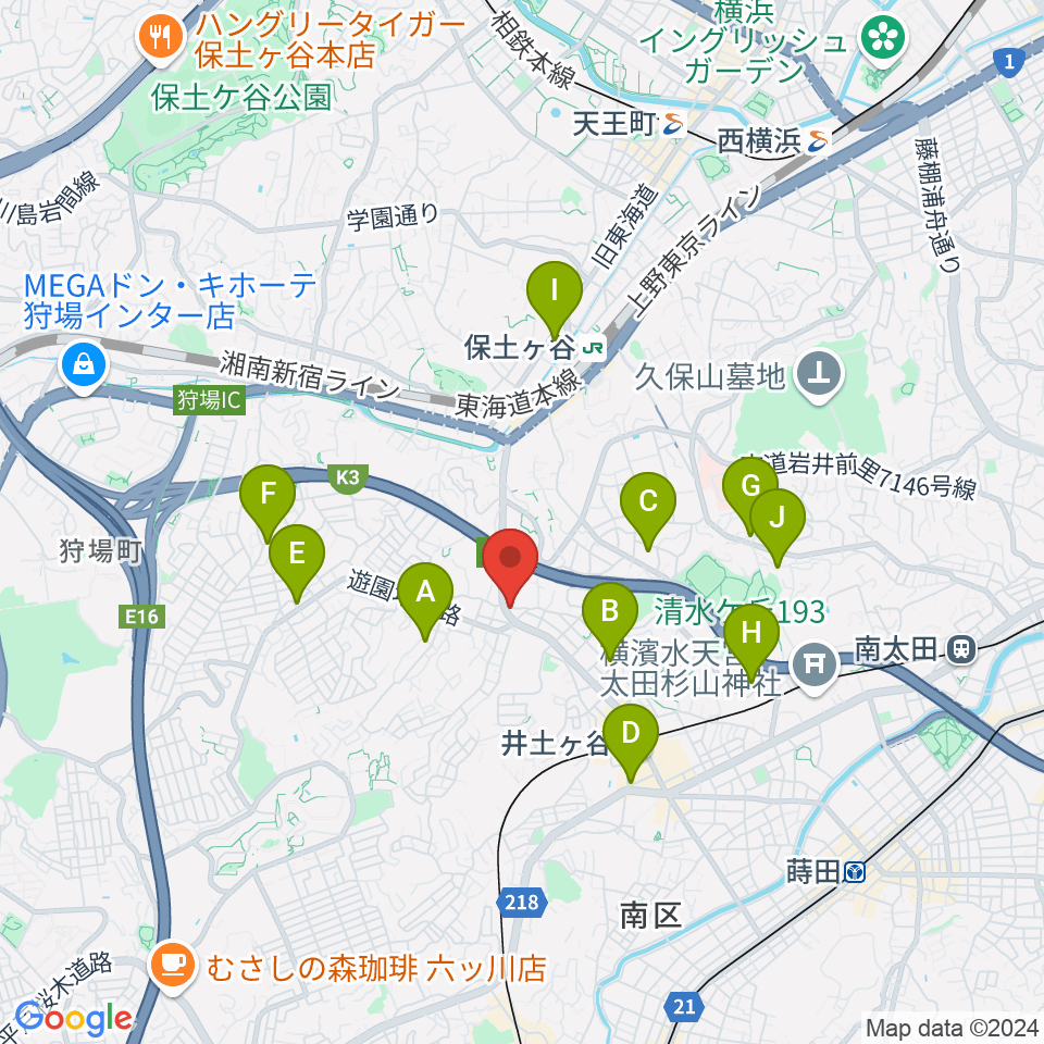 アダチ音研 ドラム義塾周辺のホテル一覧地図