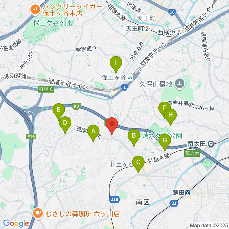 アダチ音研 ドラム義塾周辺のホテル一覧地図