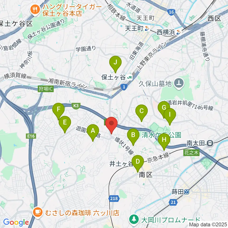 アダチ音研 ドラム義塾周辺のホテル一覧地図