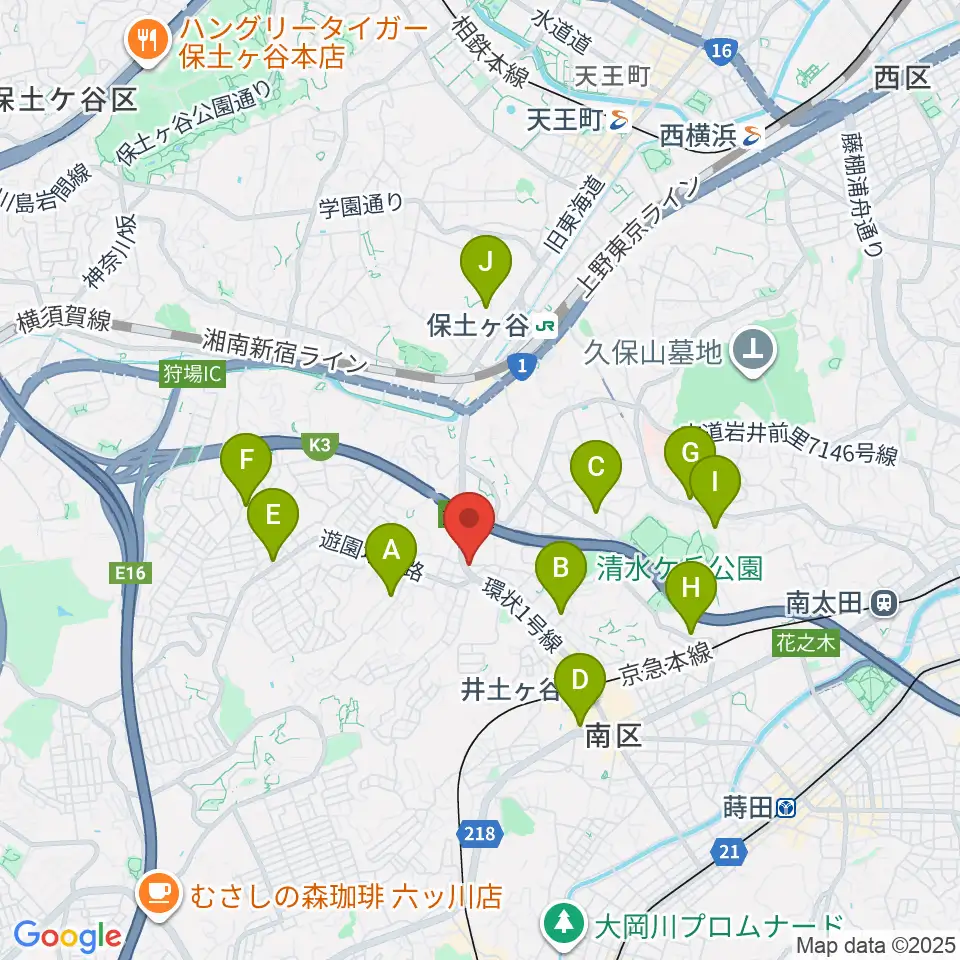 アダチ音研 ドラム義塾周辺のホテル一覧地図