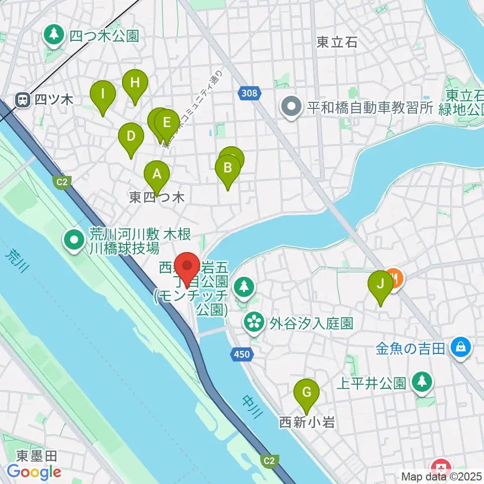 砂田ピアノ調律事務所周辺のホテル一覧地図