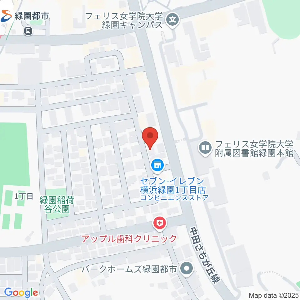 リシュモア音楽教室周辺のホテル一覧地図