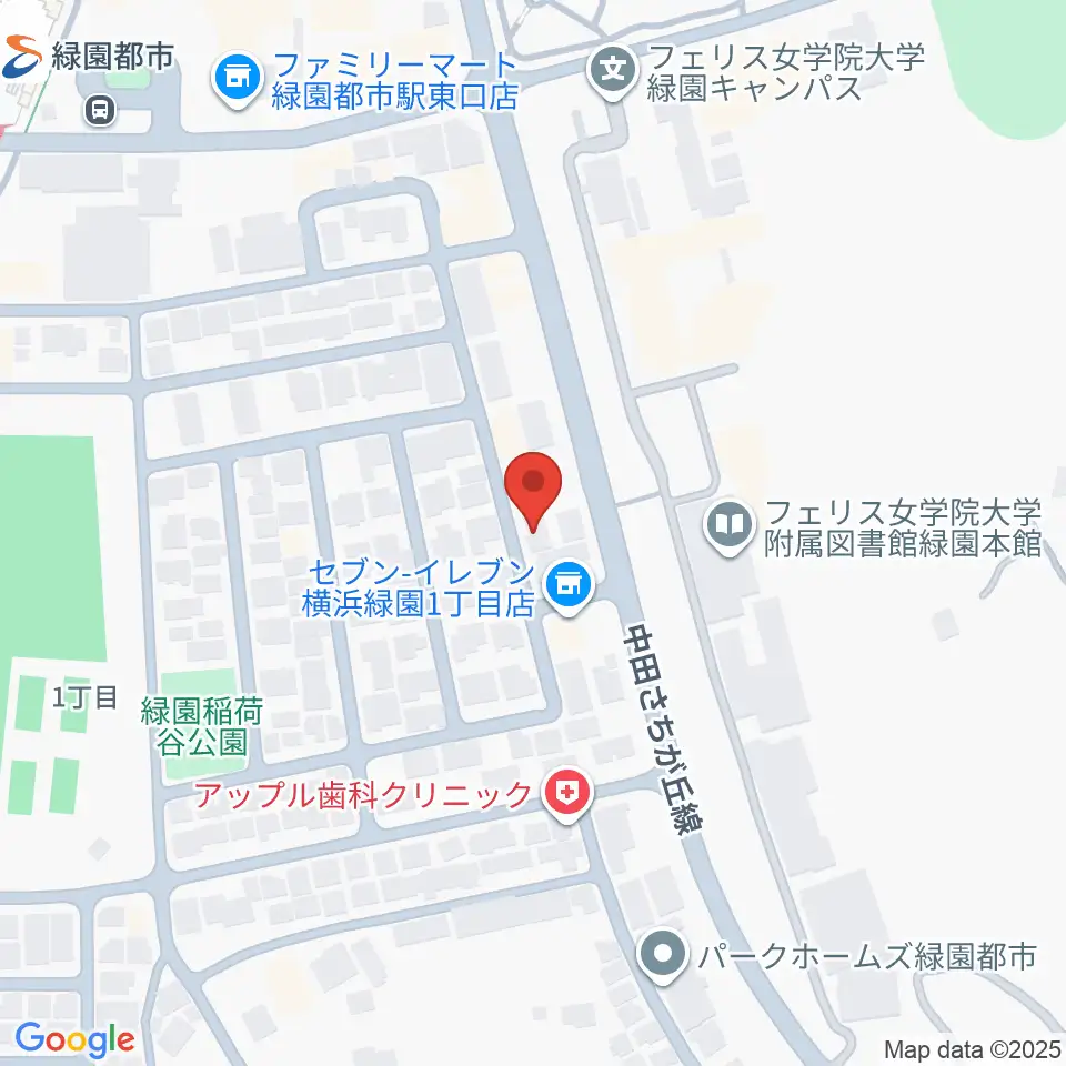 リシュモア音楽教室周辺のホテル一覧地図